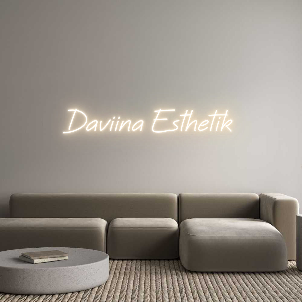 Custom Neon: Daviina Esthe...