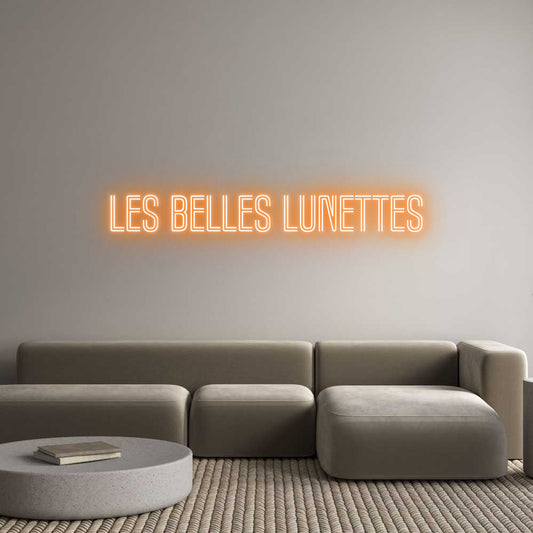 Custom Neon: LES BELLES LU...